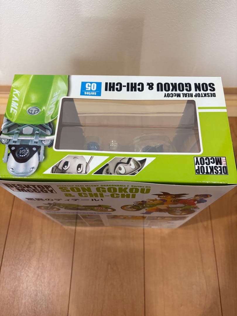新品未開封 ドラゴンボール デスクトップリアルマッコイ 05 孫悟空&チチ