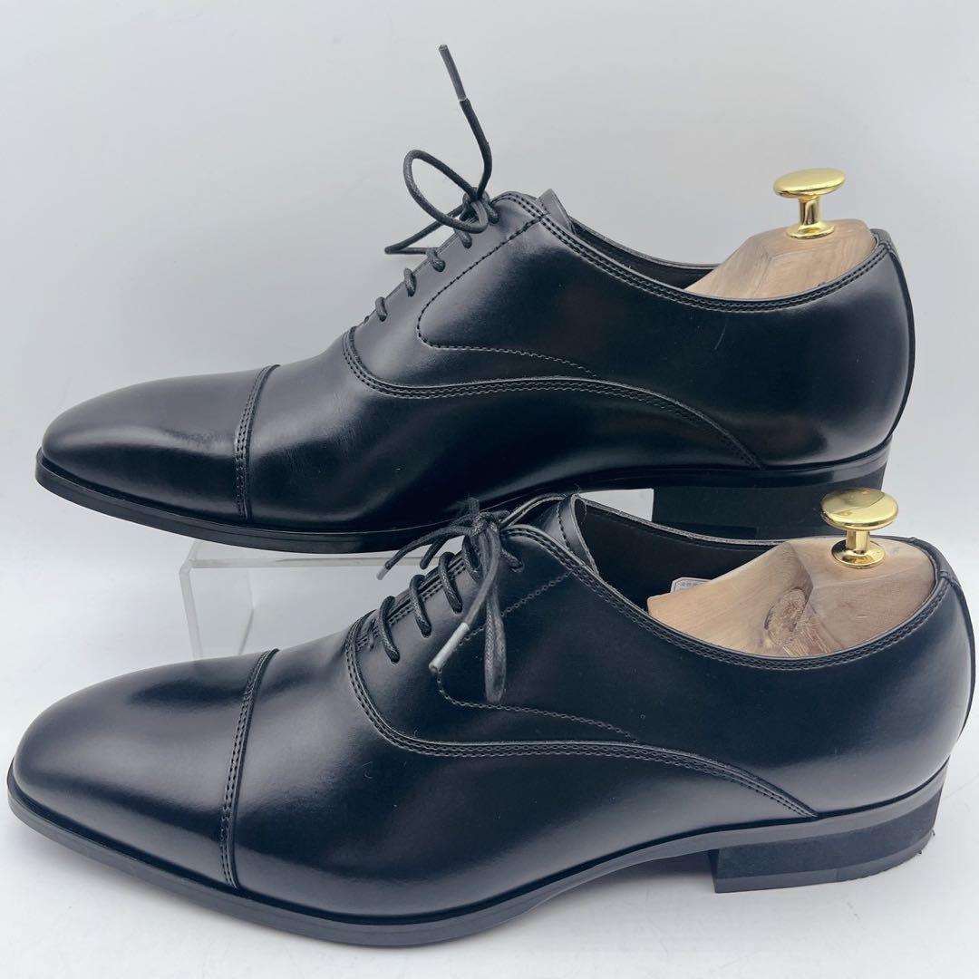 超特価✨リーガル V234 ストレートチップ 内羽根 ビジネスシューズ 黒 26