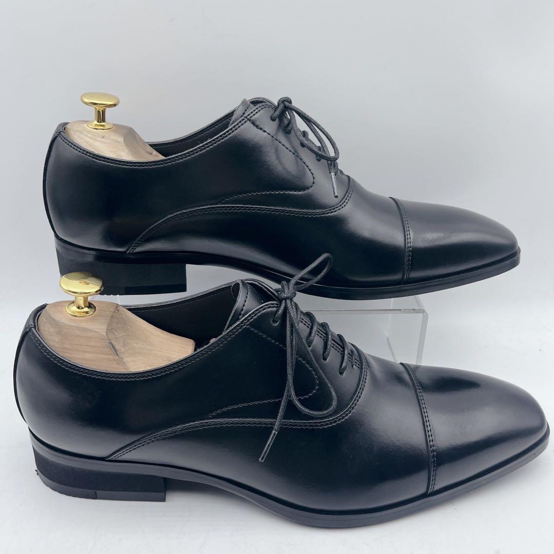 超特価✨リーガル V234 ストレートチップ 内羽根 ビジネスシューズ 黒 26