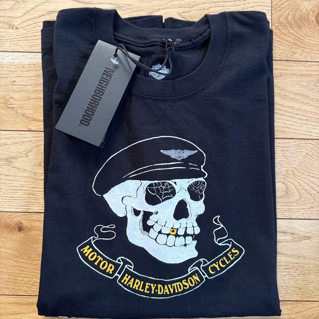 NEIGHBORHOOD Harley-Davidson スカル Tシャツ
