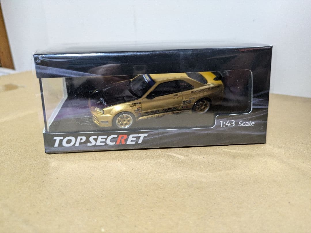 TOP SECRET R34GT-R ミニカー　東京オートサロン2026限定