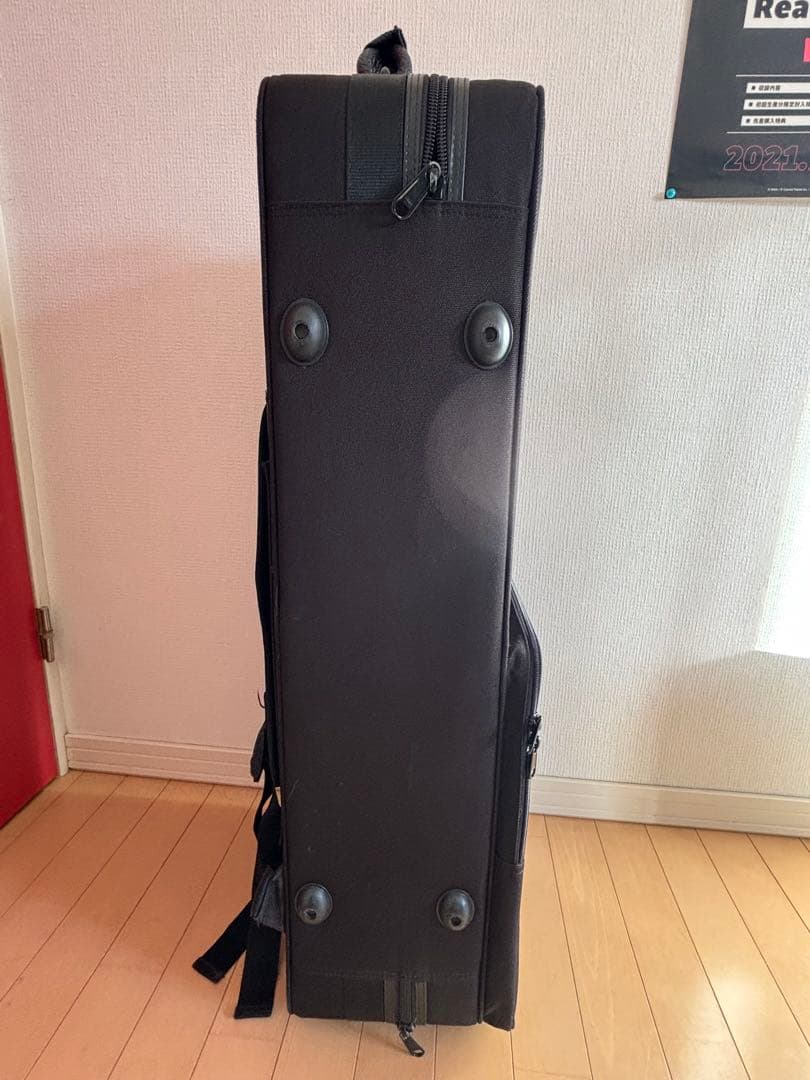 テナーサックス　セミハードケース 黒