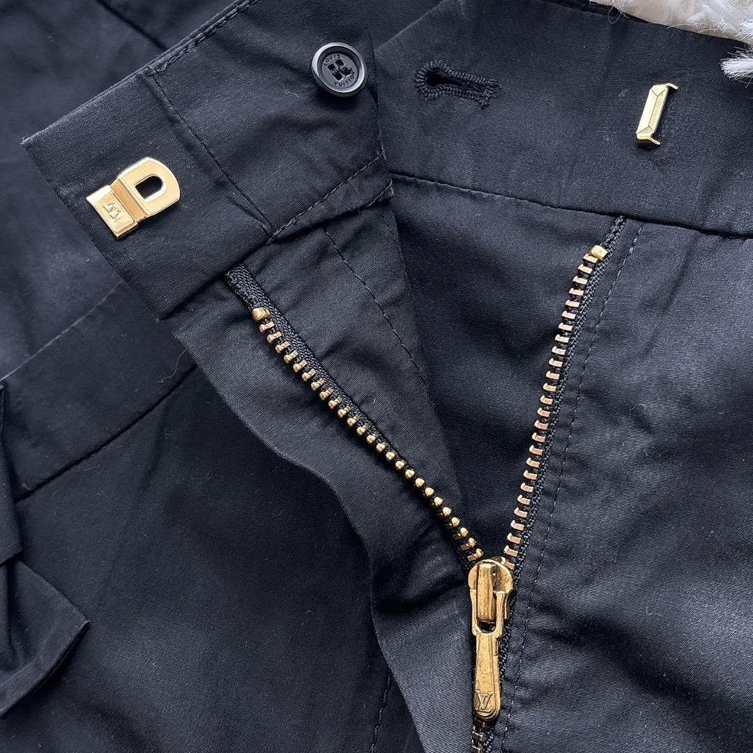 【美品】LVルイヴィトン（36）キュロットスカート/ショートパンツ/リボン/ロゴ