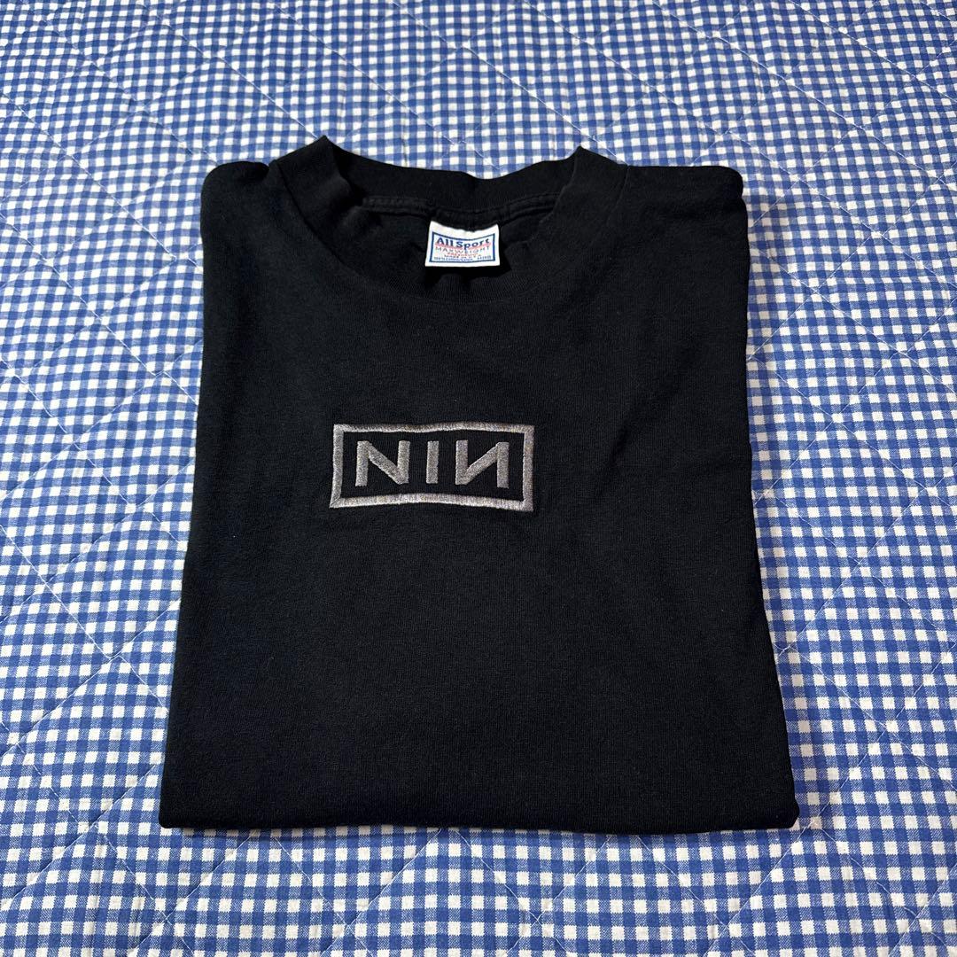 ナインインチネイルズ NIN ロゴ ロンT ロングスリーブ Tシャツ