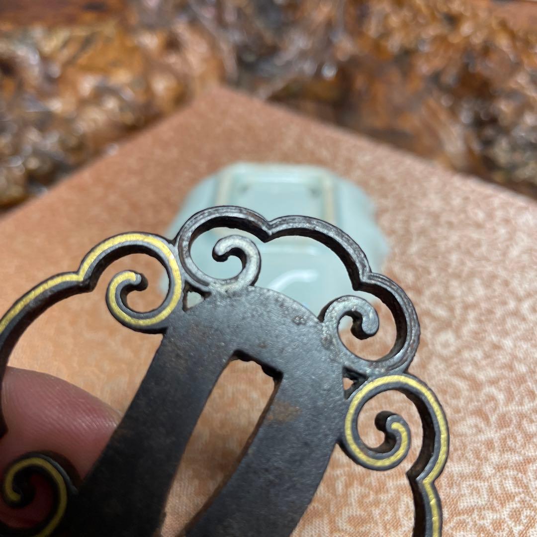 鍔 日本刀 刀装具 鐔 骨董 古美術