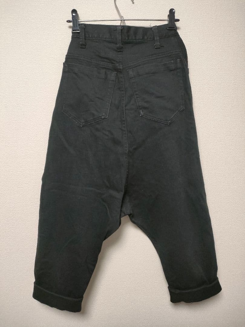 【特価】Julius　サルエルデニムパンツ　717PAM16-BK