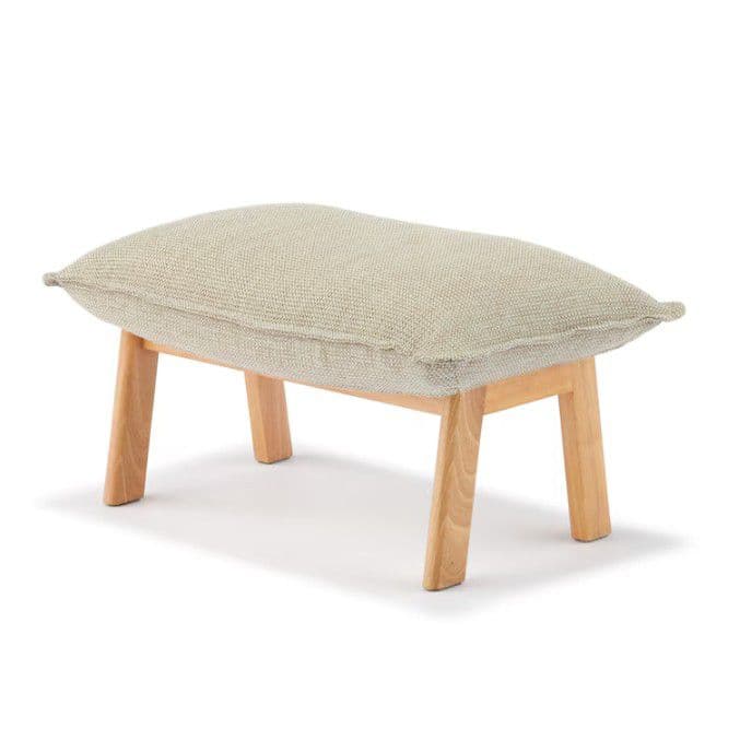 無印良品　ハイバックリクライニングソファ用オットマン ベージュ