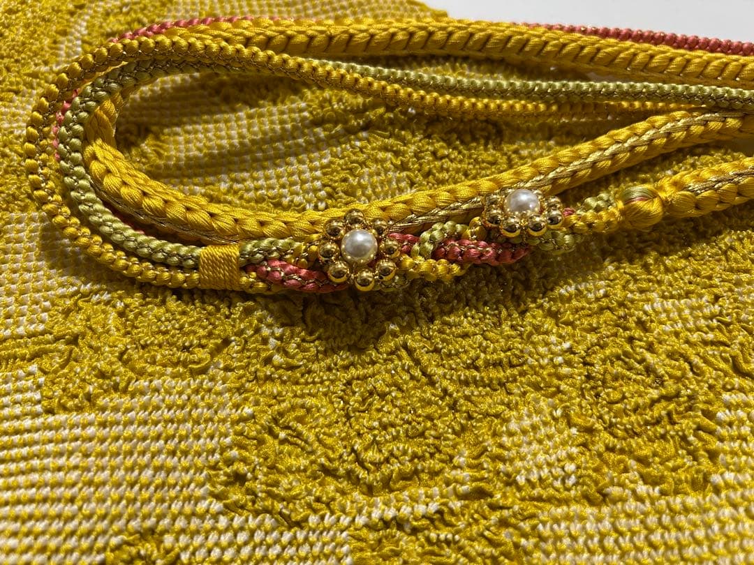 豪華振袖４点セット！！　本金　刺繍　花柄　１９８