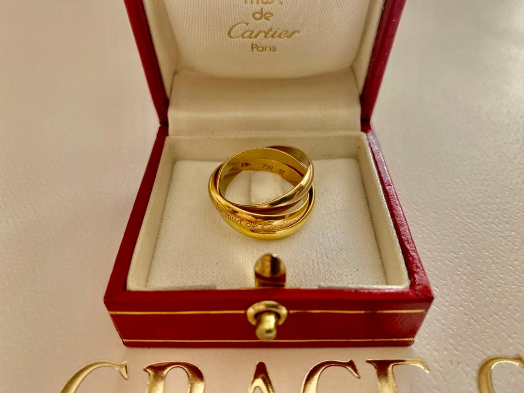 ⭐︎★カルティエ トリニティーリング3連リングCartier★⭐︎