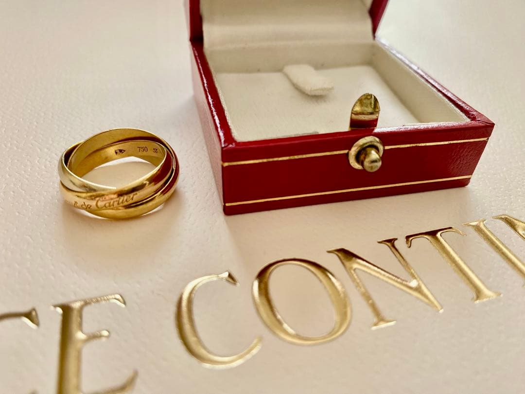 ⭐︎★カルティエ トリニティーリング3連リングCartier★⭐︎