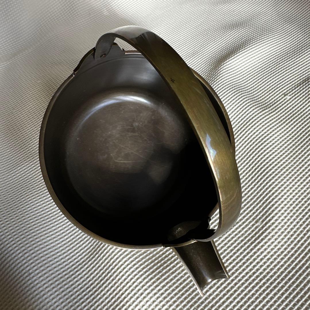 ★ 唐銅　汁器　金谷浄雲　★ 茶道具　茶道　茶事　茶会　什器　金色　茶飯釜