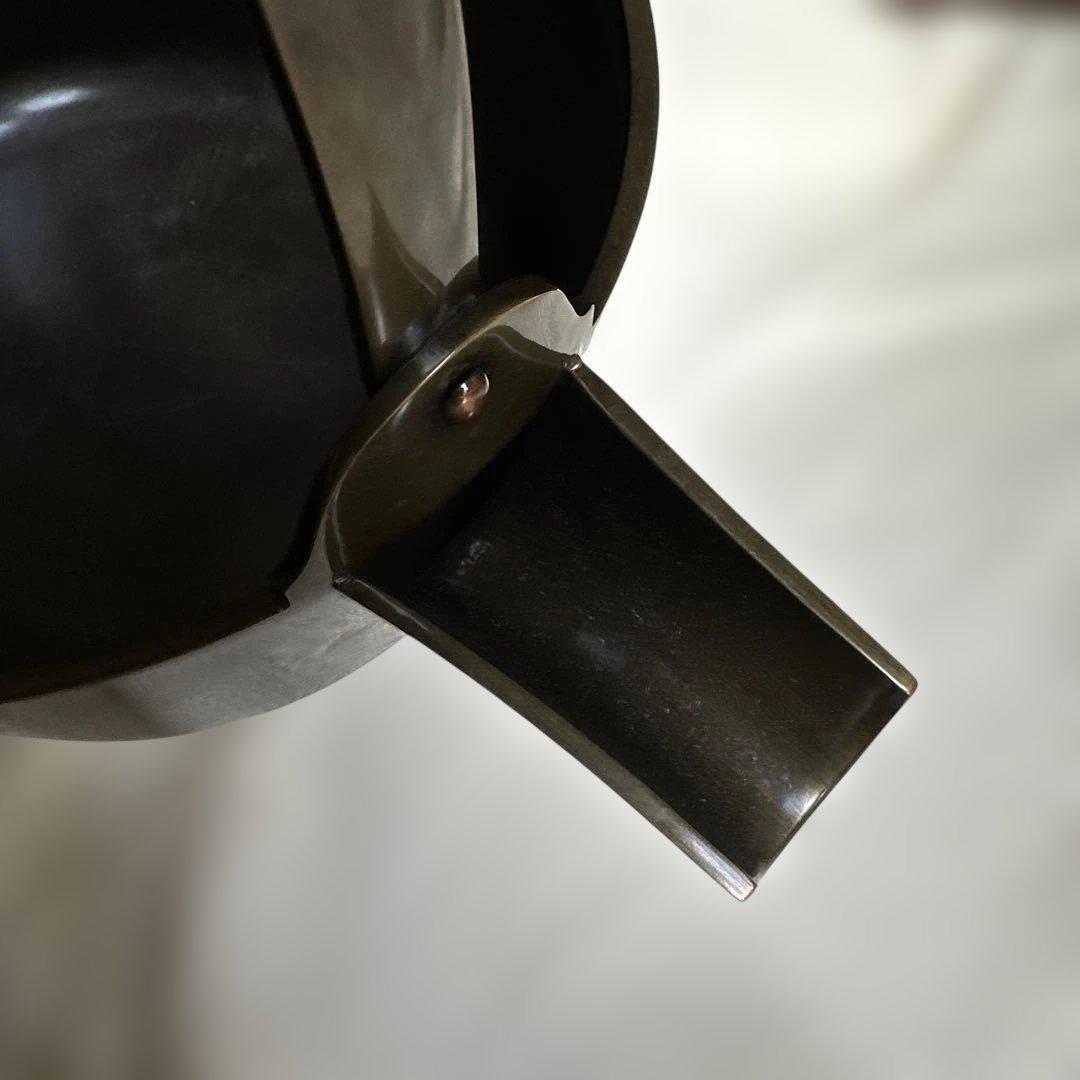 ★ 唐銅　汁器　金谷浄雲　★ 茶道具　茶道　茶事　茶会　什器　金色　茶飯釜