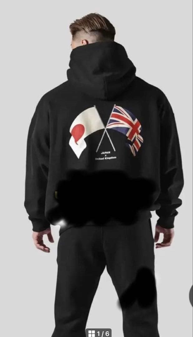 新品未使用　LYFT リフト　パーカー　Sサイズ　ブラック