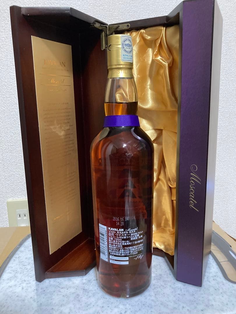 カバランソリスト モスカテルシェリーカスク Kavalan 台湾産