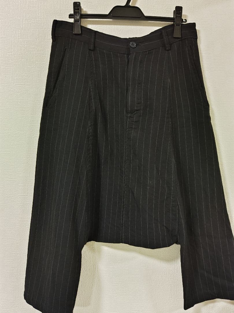 COMME des GARÇONS サルエルパンツ S ストライプ