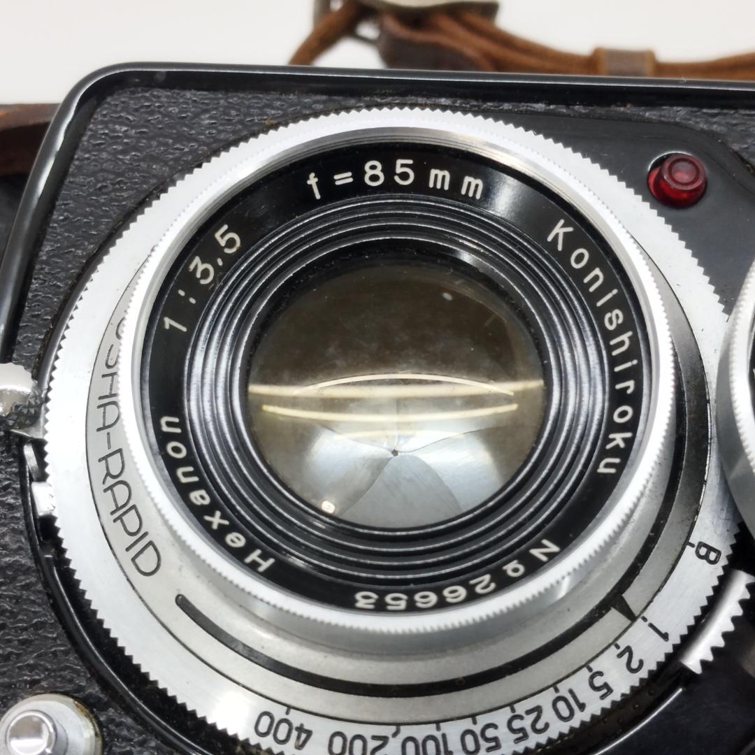 KONIFLEX コニフレックス 二眼レフカメラ ケース付 現状品