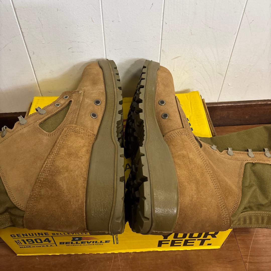 未使用品　米軍　実物　BELLEVILLE ミリタリー ブーツ　32cm