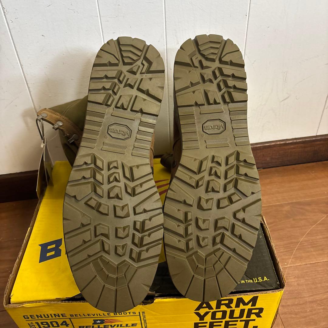 未使用品　米軍　実物　BELLEVILLE ミリタリー ブーツ　32cm
