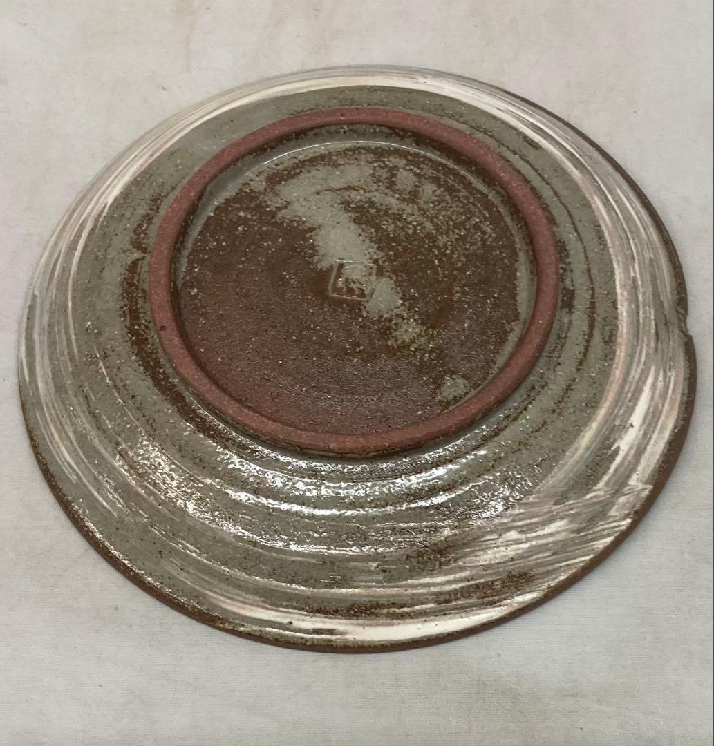 B409b 「乾山写 紅葉に流れ銘々皿」5枚　京焼　金彩銀彩　作者不詳　和菓子