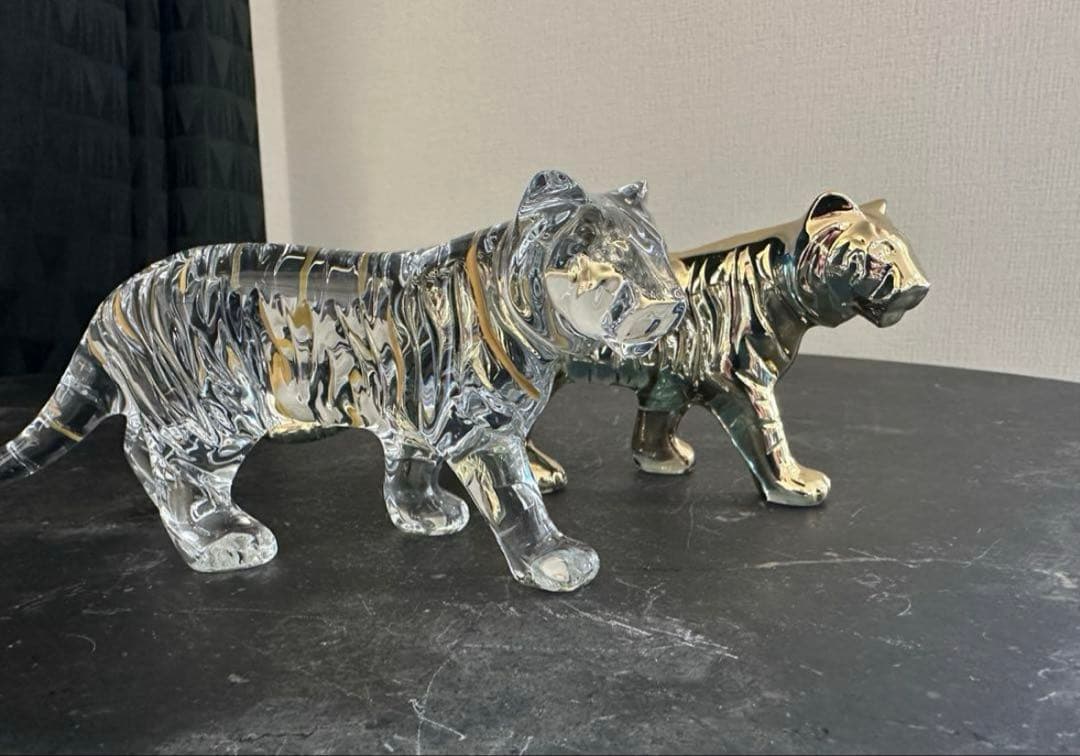 バカラ　クリスタル　虎　寅♡