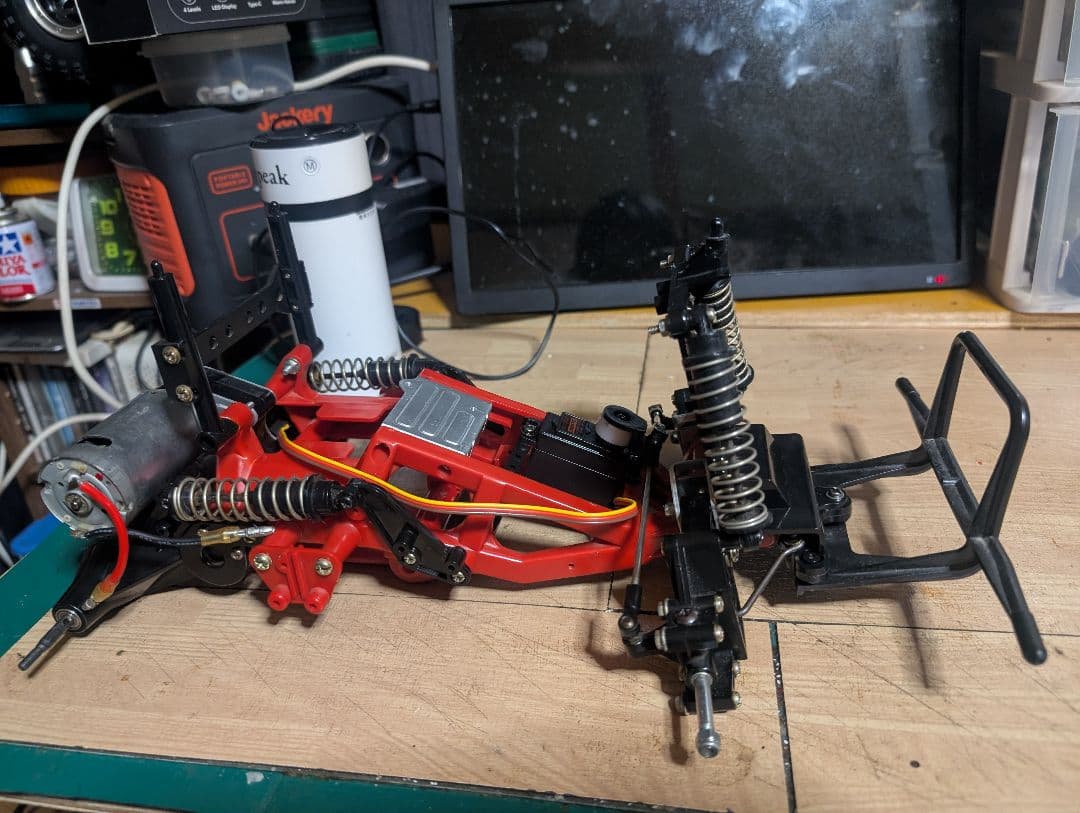 タミヤ　当時物ブラックフット　シャーシのみ