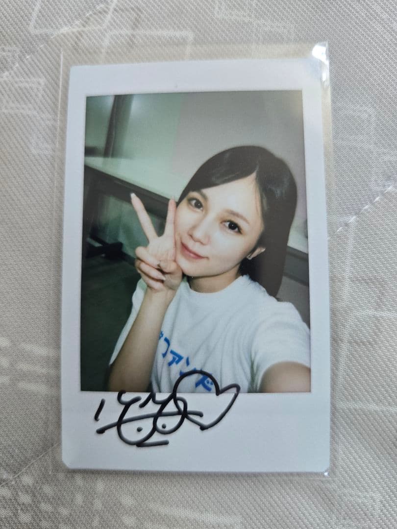 涼森れむ　ファンクラブ限定　直筆サインチェキ