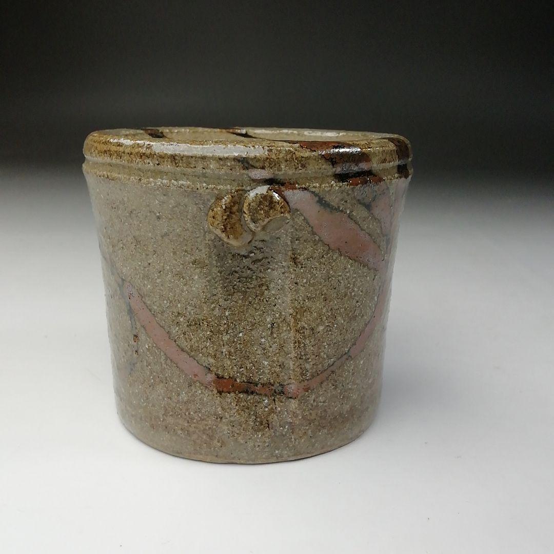 Ｔ６８４　蓋置　『絵唐津　蓋置』『中里重利』　共箱　茶道具