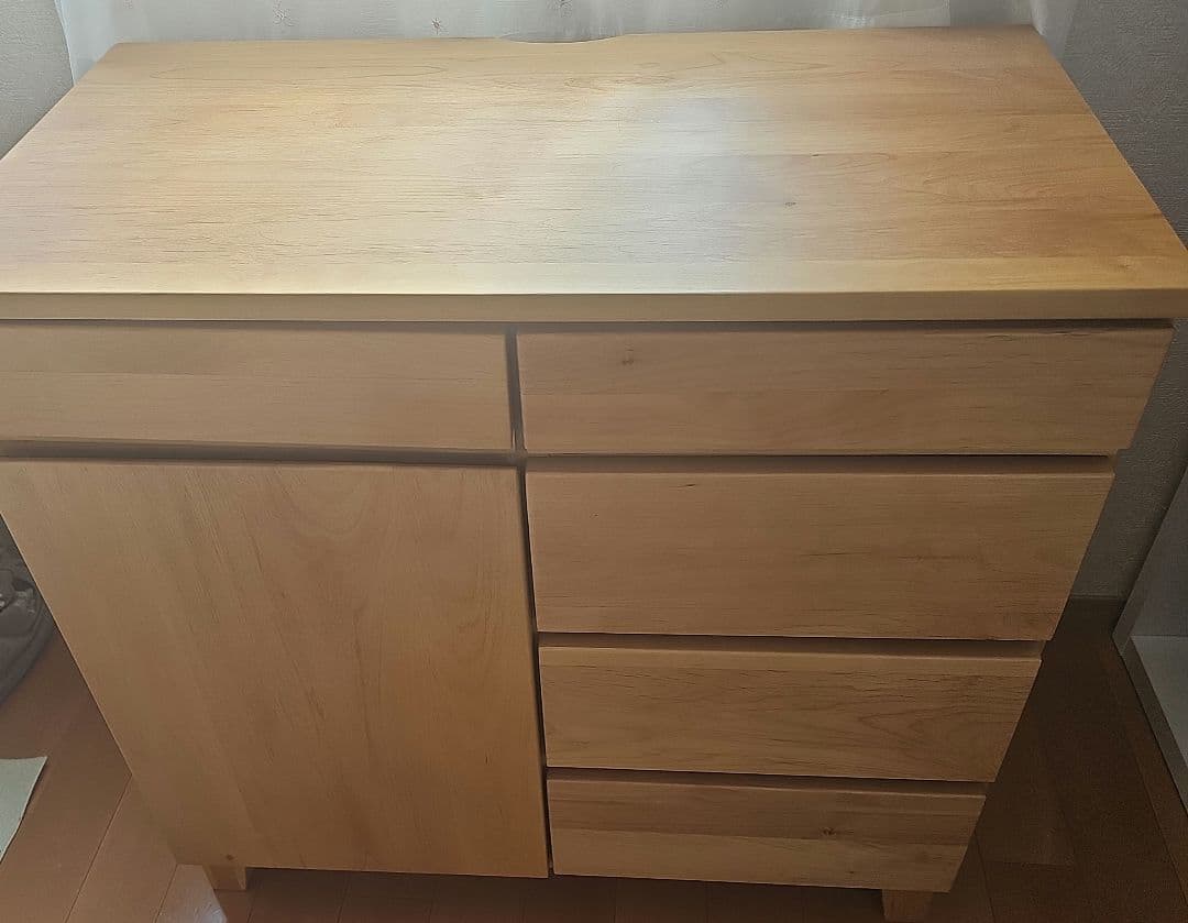 一生紀 ISSEIKI リヨン サイドボード チェスト シンプルデザイン 4段