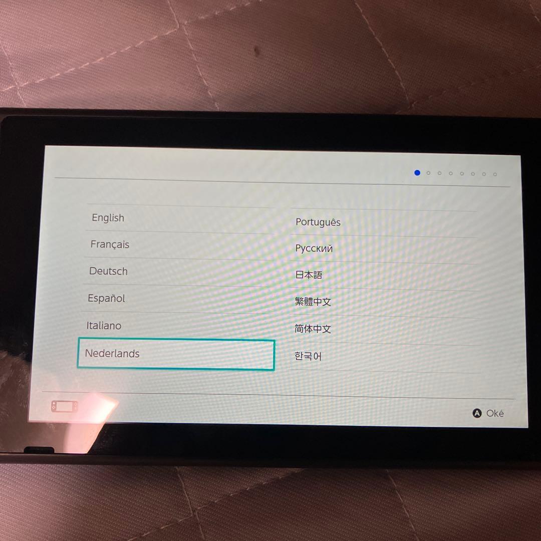 Nintendo Switch 本体 動作確認済　青/赤　ジョイコンジャンク
