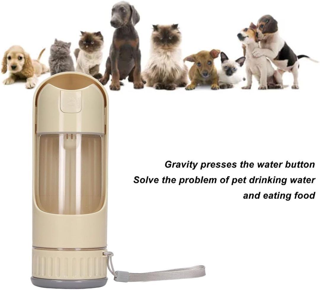 便利❤️犬用ウォーターボトル、キャンプ用350ML