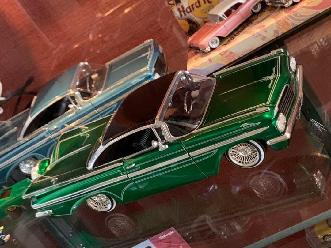 Jada 1/24 1959 シボレー インパラ　ローライダー　グリーン