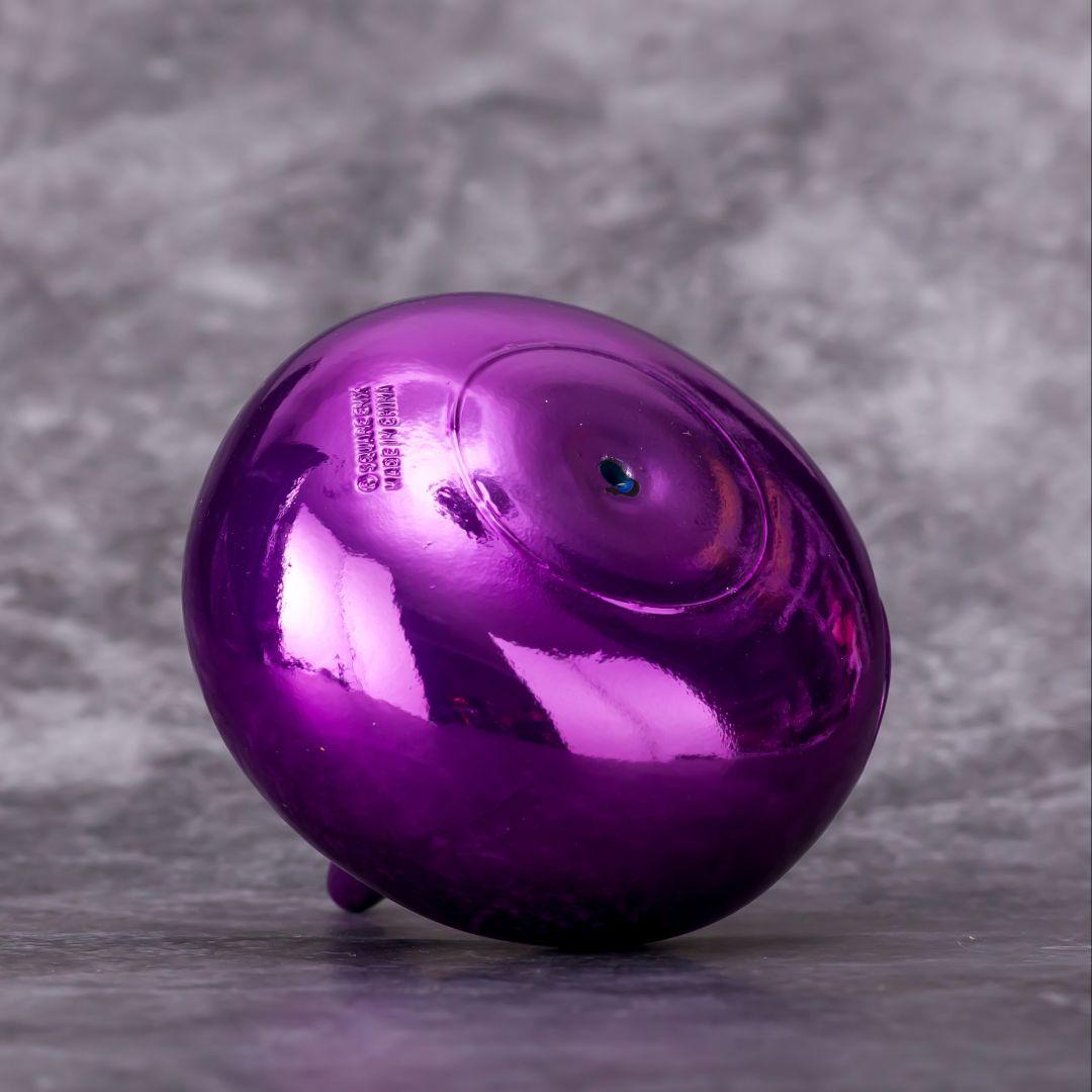 ドラゴンクエスト ソフビモンスター スライム パープル メッキ リペイント最終値