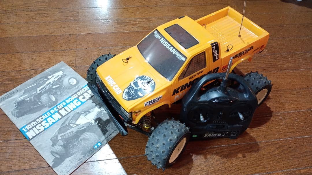 タミヤRC Nissan King Cab 動作未確認 説明書付 レストア用