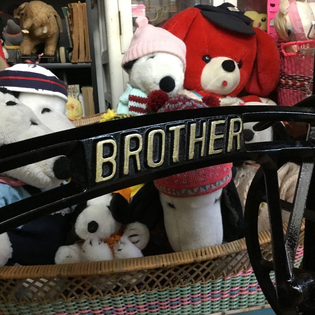 ※アンティーク※BROTHER 足踏みミシン脚のテーブル　アイアン　No.2