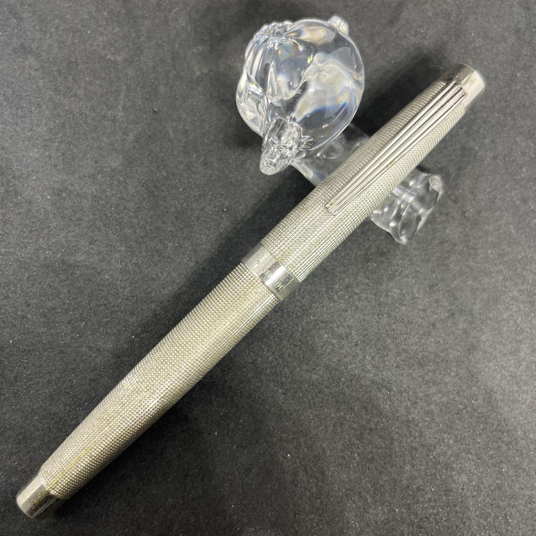 【廃盤レア】PLATINUM SILVER & RHODIUM 万年筆