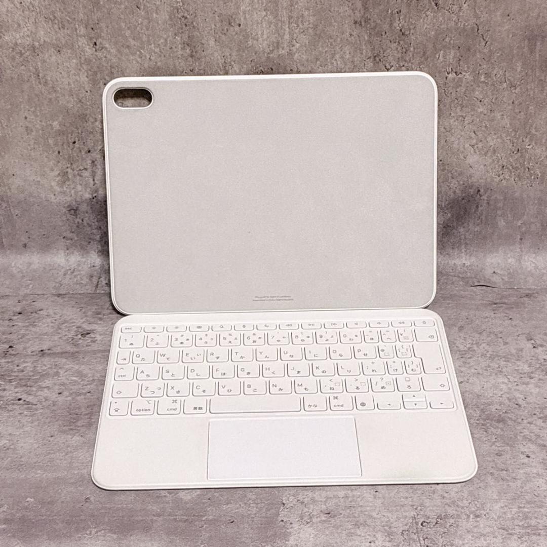 Apple キーボードフォリオ ホワイト MQDP3J/A A2695 正規品
