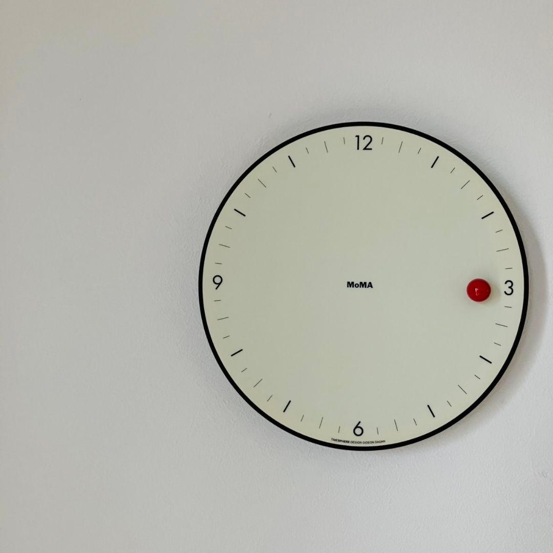 廃盤品 MoMA 『タイムスフィア クロック』ポストモダン