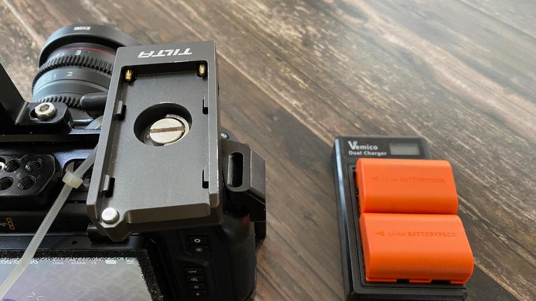 【みさき】BMPCC4K+TILTAフリップスクリーン シネマレンズ２本他