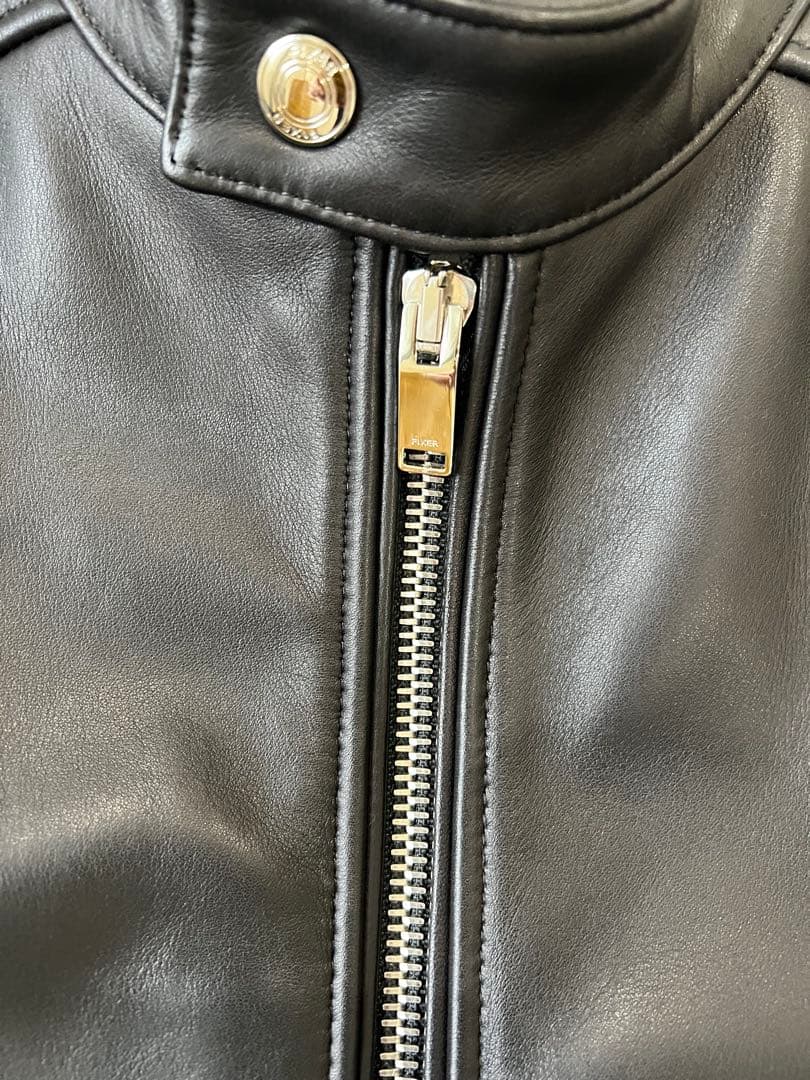 FIXER F2 シングルライダース　レザージャケット　48