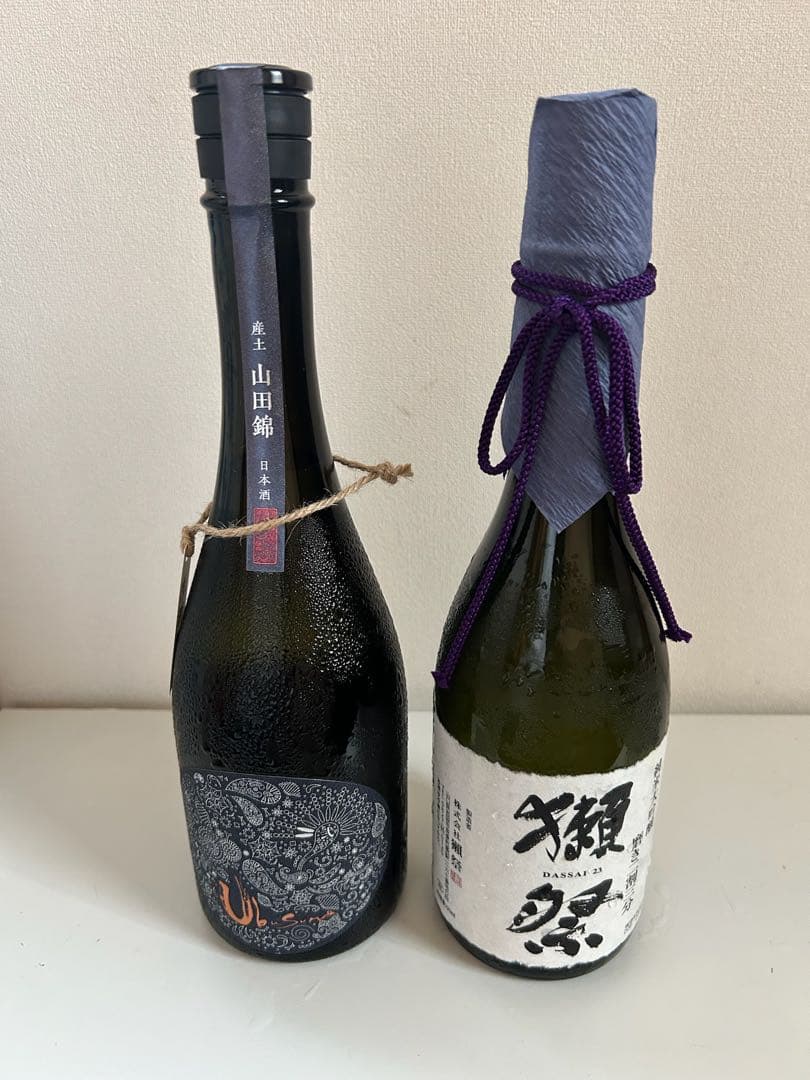 産土 山田錦 二農醸1本　獺祭 純米大吟醸 磨き二割三分1本