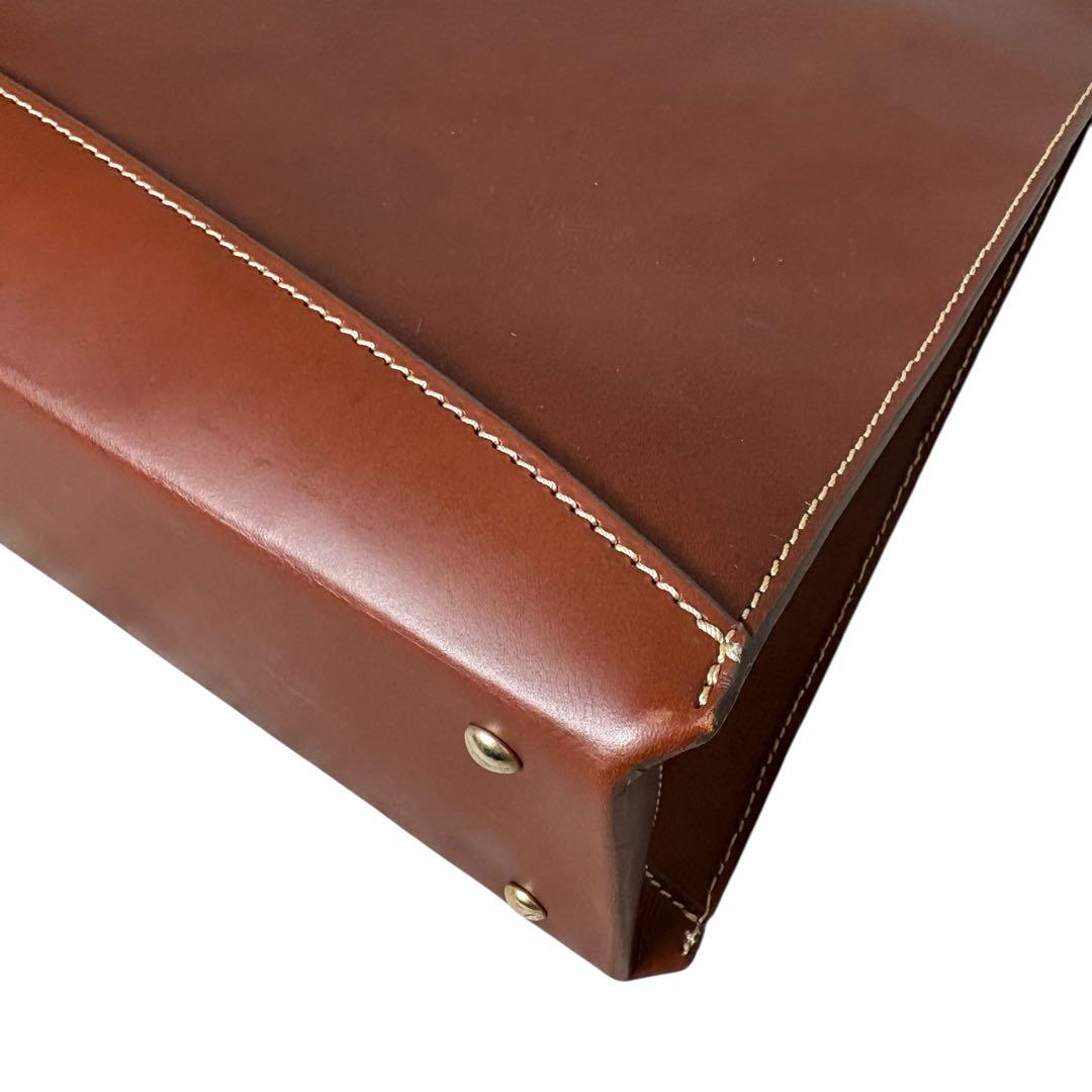 【極美品】ボルドリーニセレリア ビジネスバッグ レザー ブリーフケース　A4収納