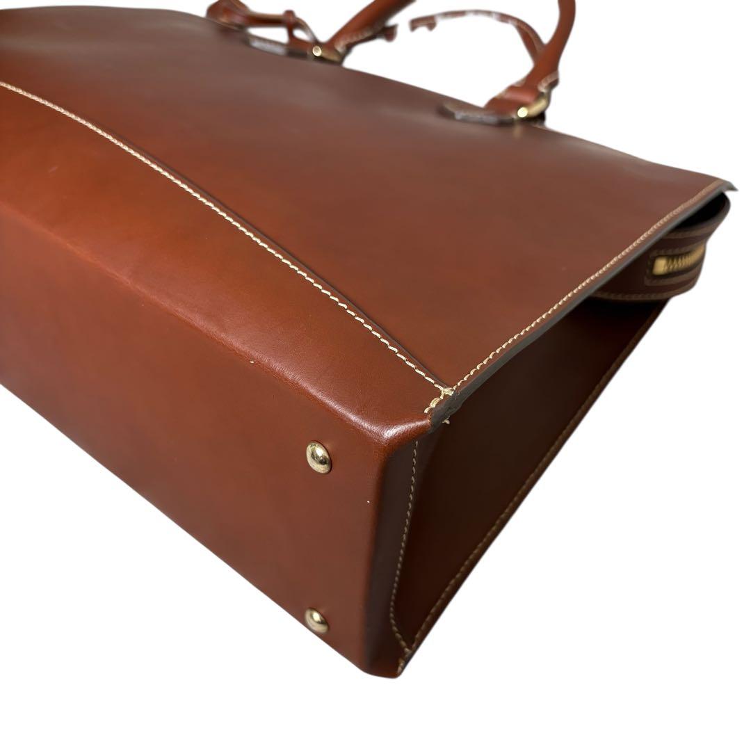 【極美品】ボルドリーニセレリア ビジネスバッグ レザー ブリーフケース　A4収納