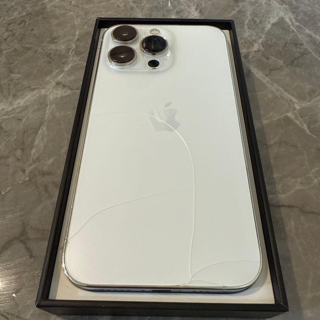 【値下げ可】iPhone13pro_128GB_シルバー