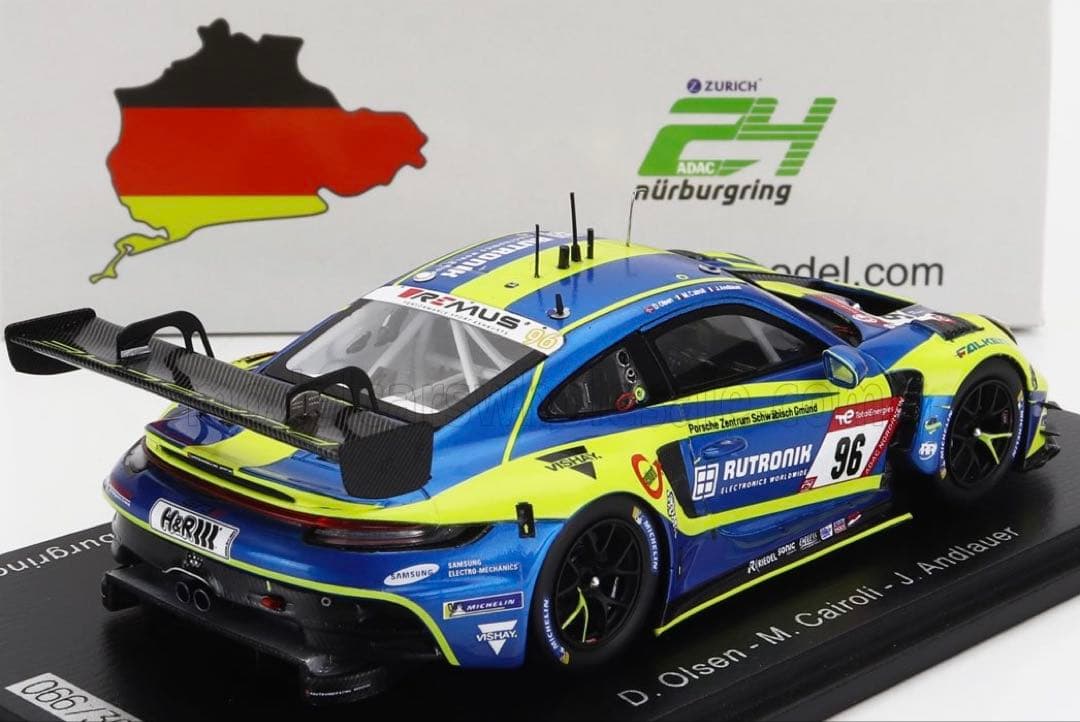 ミニカー 1/43 Porsche 911 GT3 Type992