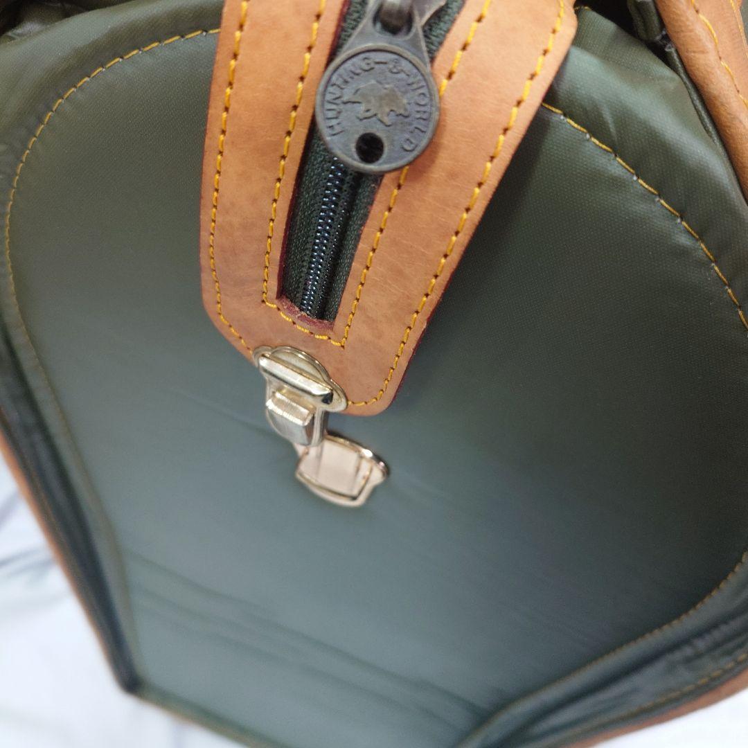 ハンティングワールド バチューサー素材キャリーバッグ