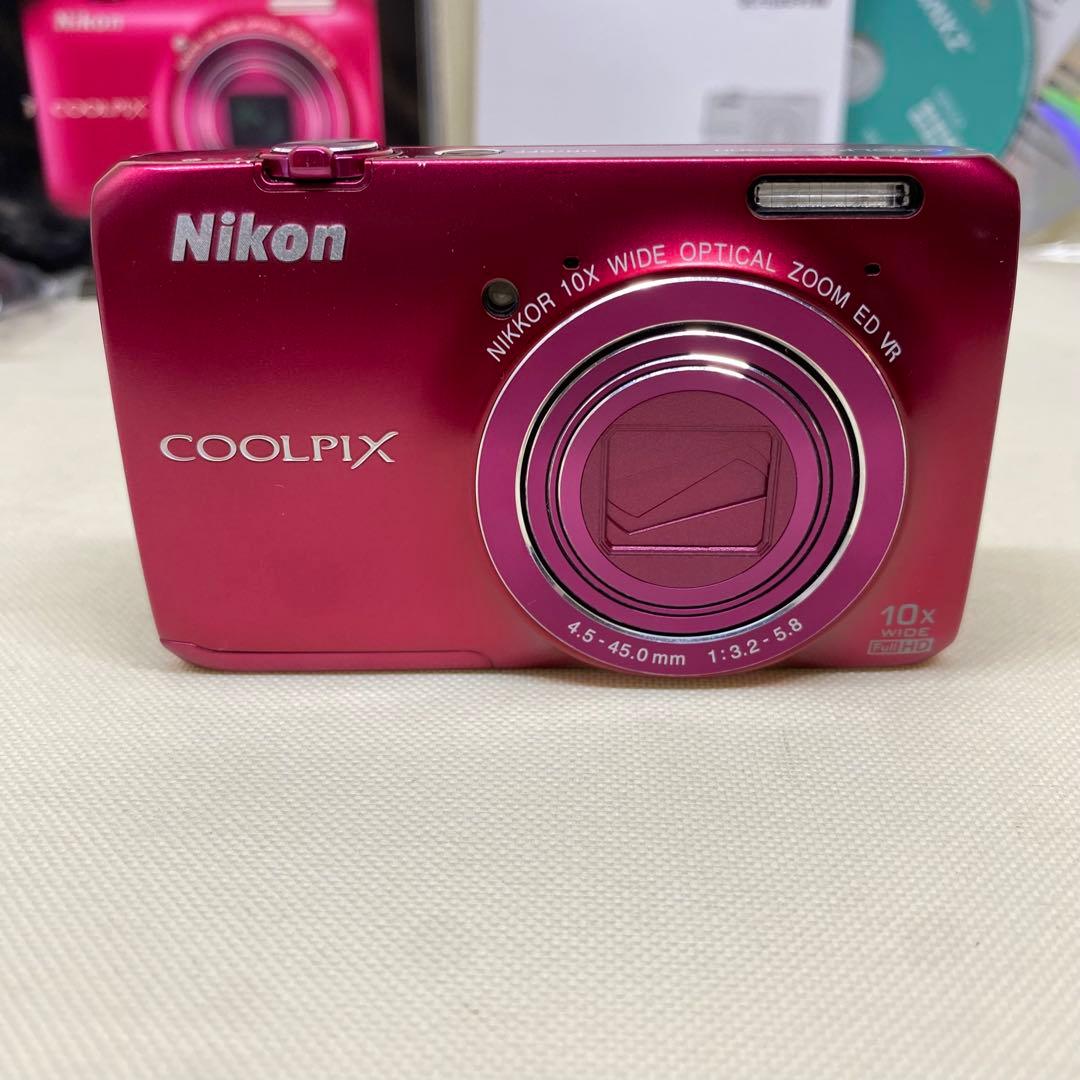 【極美品】Nikon COOLPIX S6300 ピンク 10倍光学ズーム
