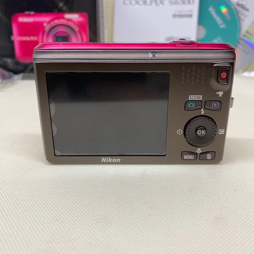 【極美品】Nikon COOLPIX S6300 ピンク 10倍光学ズーム