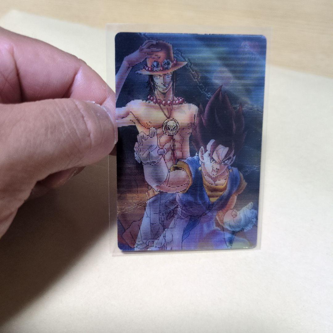 新品未開封　ドラゴンボール　ワンピース 40th コラボカード　孫悟空　エース