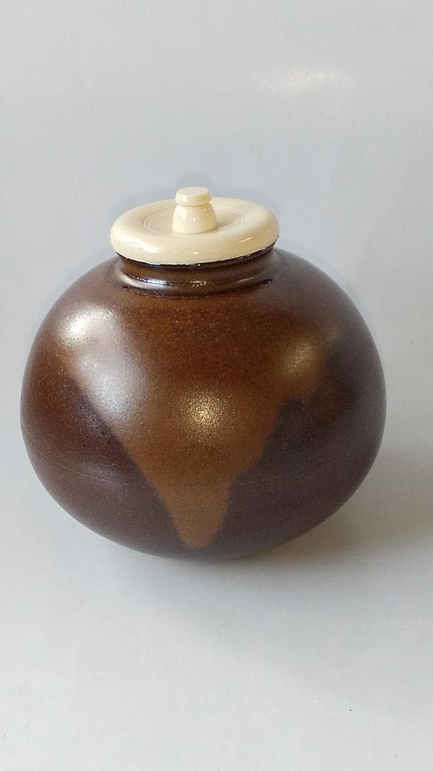 笹田有祥 摸 富士茄子茶入 大名物 仕覆 剣先緞子 御簾手モール 共箱 栞 新品