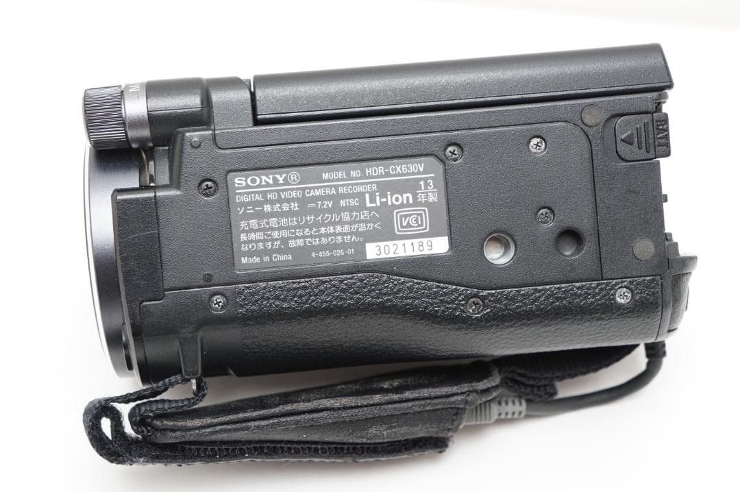 【動作】SONY HDR-CX630V ハンディカム　ブラック